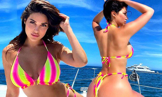 Nàng thơ mới của Guess khoe body 'bốc lửa' với áo tắm