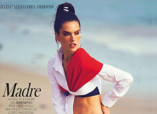 Thể hình chuẩn từng centimet của chân dài số 1 thế giới Alessandra Ambrosio