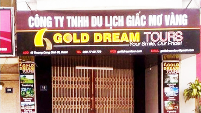 Du khách gặp nạn đã mua tour tại văn phong công ty này