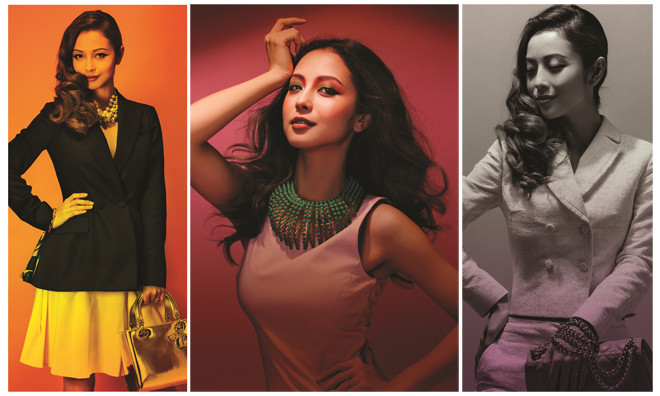 Jennifer Phạm hóa 'yêu nữ thích hàng hiệu'.