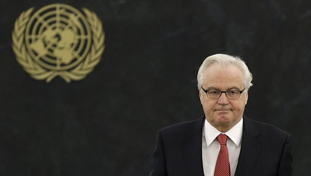 Đại sứ Nga tại Liên Hợp Quốc Vitaly Churkin cho rằng quan hệ giữa Nga và Mỹ tương đương với thời Chiến tranh Lạnh. Ảnh: AP