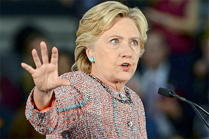 Bà Clinton từng tuyên bố muốn bao vây Trung Quốc bằng hệ thống phòng thủ tên lửa. Ảnh: AP