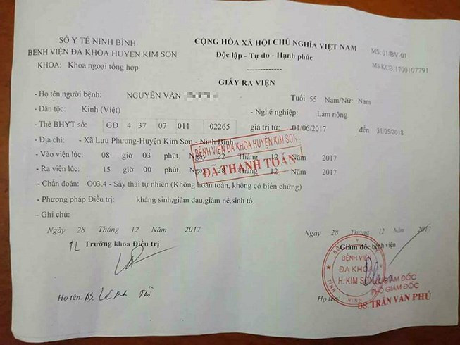 Người đàn ông được BV chẩn đoán… sẩy thai tự nhiên