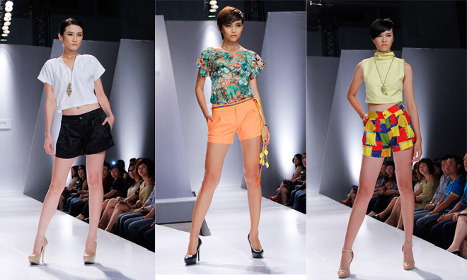 Dàn mẫu Next Top khoe chân dài với quần short