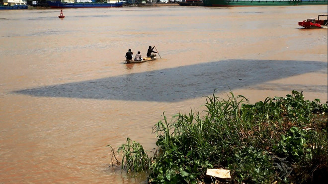 Khu vực phát hiện xác chết.