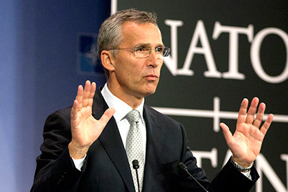 Tổng thư ký NATO Jens Stoltenberg khẳng định sẵn sàng đưa quân đến Thổ Nhĩ Kỳ. Ảnh: AP