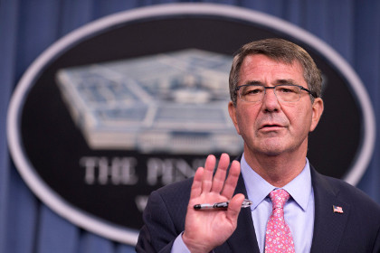 Bộ trưởng Quốc phòng Mỹ Ashton Carter. Ảnh: AP