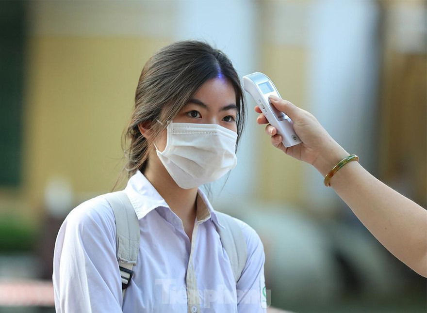 Thí sinh dự thi tốt nghiệp THPT đợt 1. Ảnh: Như Ý