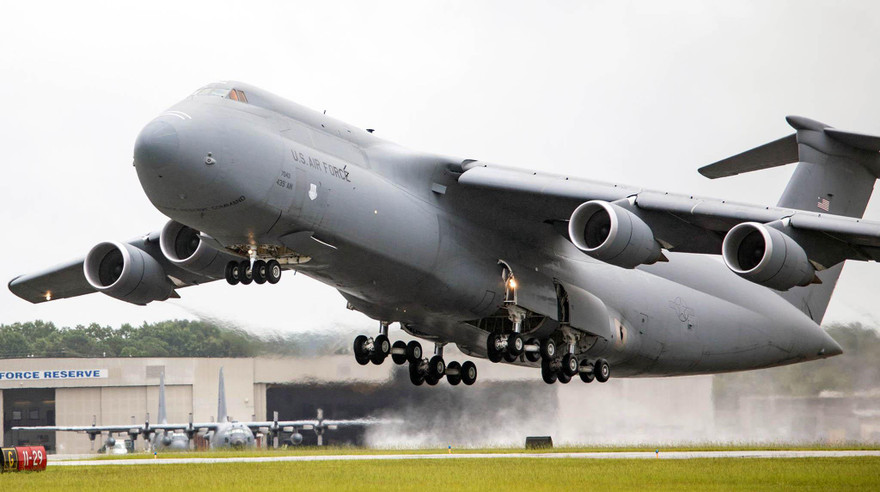 'Quái vật' trên không Lockheed Martin C-5M Super Galaxy