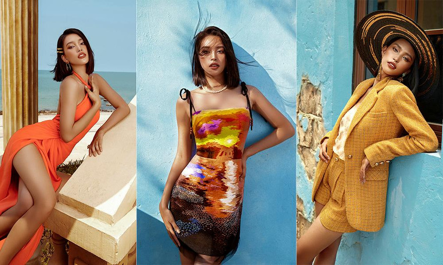 Hoa hậu Tiểu Vy khoe body hoàn hảo cùng làn da nâu gợi cảm trong bộ ảnh chào hè 