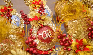 Dừa Tết độc lạ: Từ dát vàng 24K đến bonsai ngựa ‘thiên thần’