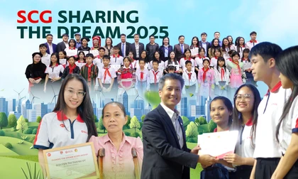 SCG Sharing the Dream 2025: Hơn 18 năm ươm mầm ‘Thế hệ Xanh’ kiến tạo tương lai bền vững 