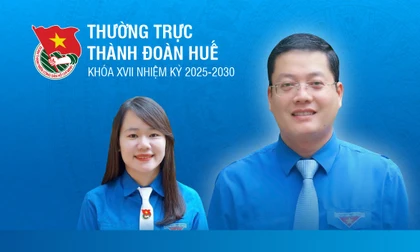 Thường trực Thành Đoàn Huế khóa XVII, nhiệm kỳ 2025-2030