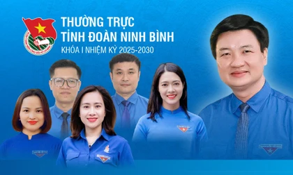 Thường trực Tỉnh Đoàn Ninh Bình khóa XVII, nhiệm kỳ 2025-2030