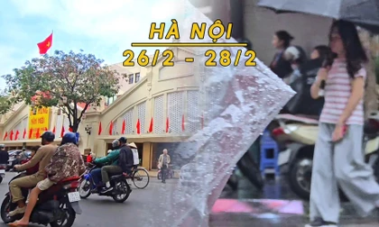 Hà Nội sắp hết mưa ẩm gia tăng nắng, nhiệt