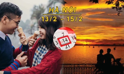 Dịp 14/2 Hà Nội có sương mù, trời tăng nhiệt