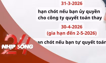 NHỊP SỐNG 24: Có thể tự quyết toán thuế thu nhập cá nhân trên điện thoại