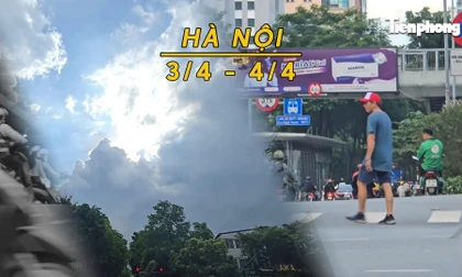 Hà Nội đêm mưa vài nơi, trưa chiều nắng gián đoạn