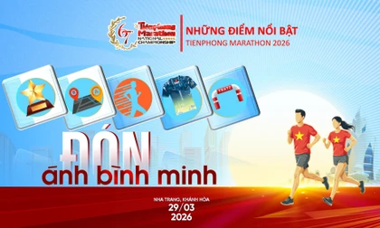 Tiền Phong Marathon 2026: Tặng áo Finisher cho runner, tối ưu đường chạy để phá kỷ lục
