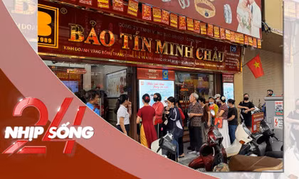 NHỊP SỐNG 24: Cảnh tượng ở Bảo Tín Minh Châu sau tin khởi tố