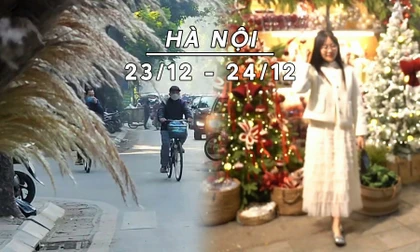Hà Nội mờ sương sớm, sắp đón khí lạnh tăng cường đêm Noel