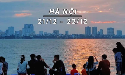 Hà Nội sáng sớm mưa mù, ngày hửng nắng 