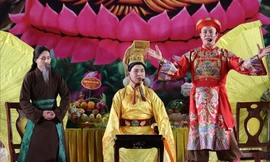 Cải lương và xiếc bắt tay dựng vở ca ngợi vua Trần Nhân Tông