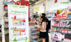 Dr.Papie & STARMED mang quà tặng chăm con đến hơn 16.000 điểm bán, đồng hành cùng gia đình Việt mùa nắng nóng