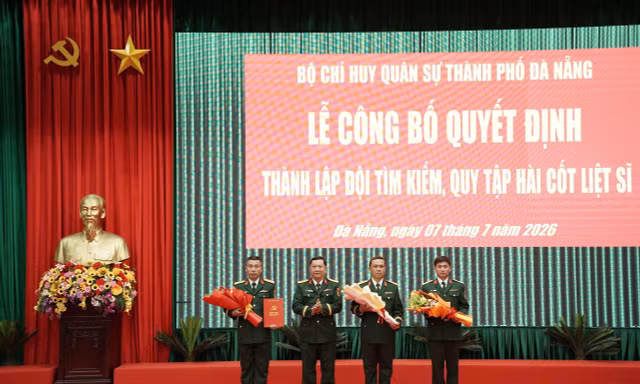 Đà Nẵng thành lập đội tìm kiếm, quy tập hài cốt liệt sĩ lâm thời