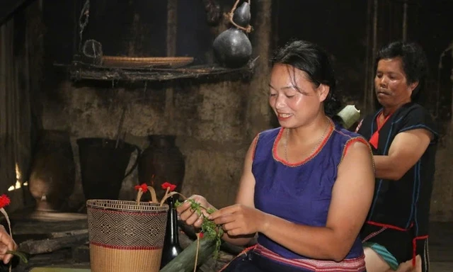 Tết của người Gia Rai ở làng Chốt