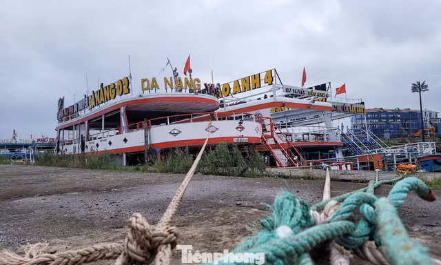 Nước sông Hàn dâng cao, du thuyền tiền tỷ kéo nhau đi 'núp' bão sớm