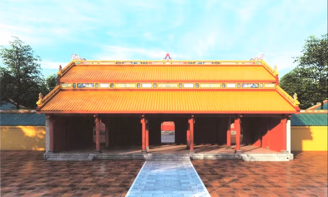 Huế đầu tư phục hồi cửa chính Tử Cấm Thành sau gần 80 năm bị phá hủy