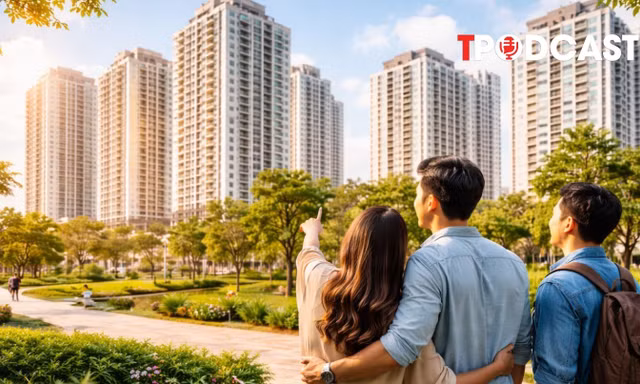 Người mua nhà ở thật 'mắc kẹt' giữa giá và lãi suất