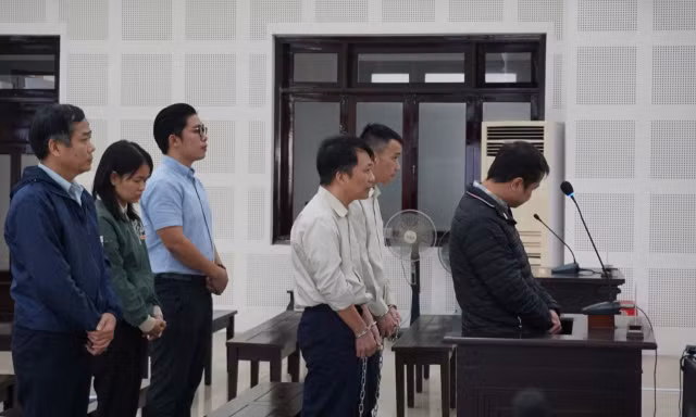 Tuyên án 6 bị cáo thông đồng 'thổi giá' mỏ cát từ 1,2 tỷ lên hơn 370 tỷ đồng