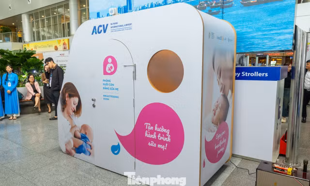 Sân bay Việt Nam đầu tiên có phòng nuôi con bằng sữa mẹ 