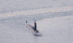 Tàu ngầm hạt nhân Mỹ cập cảng Hàn Quốc