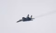 Máy bay chiến đấu MiG-29 Ukraine rơi khi làm nhiệm vụ
