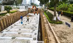 Cận cảnh loạt dự án chống ngập tại Hà Nội thi công xuyên Tết