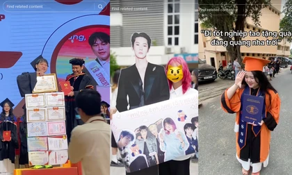"Thế hệ cợt nhả" mừng tốt nghiệp độc lạ: Flex giấy khen, chuẩn bị vũ đạo điểm nhấn