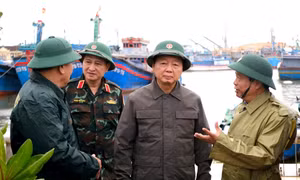 Phó Thủ tướng Trần Hồng Hà kiểm tra công tác phòng chống bão tại Gia Lai