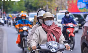 Miền Bắc hửng nắng giữa giá rét