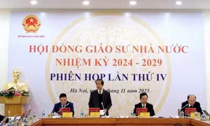 Phiên họp xét công nhận chức danh GS, PGS năm 2025 của Hội đồng Giáo sư Nhà nước 