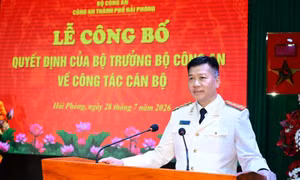 Công an Hải Phòng có tân Phó Giám đốc