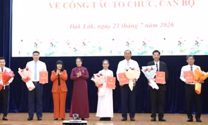 Đắk Lắk điều động, luân chuyển, bổ nhiệm nhiều cán bộ lãnh đạo
