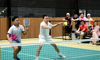 Sôi nổi giải pickleball chào mừng kỷ niệm 95 năm Ngày thành lập Đoàn TNCS Hồ Chí Minh