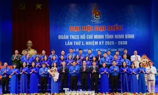 Anh Trần Ngọc Nam làm Bí thư Tỉnh Đoàn Ninh Bình khoá I, nhiệm kỳ 2025 - 2030