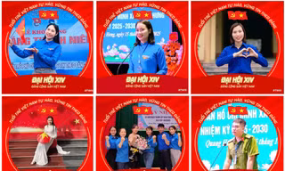 Tuổi trẻ Việt Nam tự hào, vững tin theo Đảng ‘phủ đỏ’ mạng xã hội chào mừng Đại hội XIV