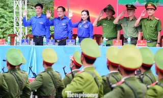 Bí thư Trung ương Đoàn Nguyễn Phạm Duy Trang: 'Mỗi bước chân của các bạn là bước chân của lịch sử'