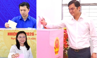 Ban Bí thư Trung ương Đoàn đi bầu, gửi gắm kỳ vọng và niềm tin