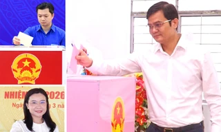 Ban Bí thư Trung ương Đoàn đi bầu, gửi gắm kỳ vọng và niềm tin